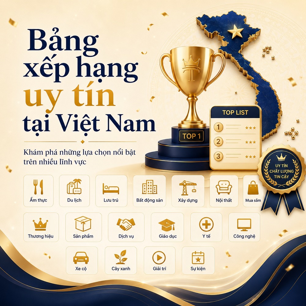 Bảng xếp hạng uy tín tại Việt Nam